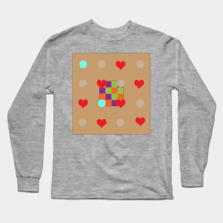 Hearts Long Sleeve T-Shirt